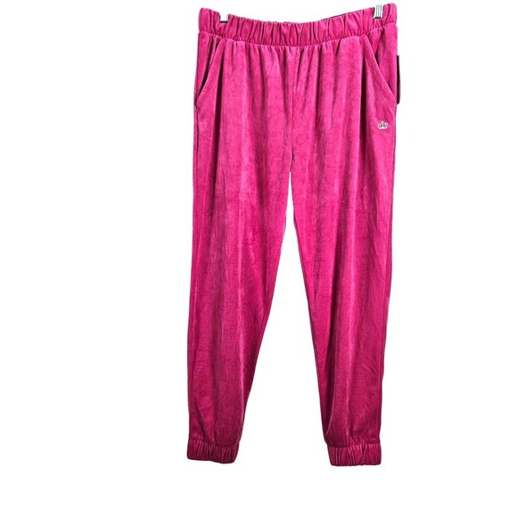 Juicy Couture Womens 2XL Plus Velvet Joggers Embroidered Crown Comfortable - Picture 1 of 9